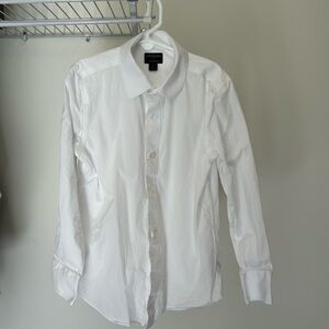 Boys J Crew (Crewcuts) white dress shirt, size 8